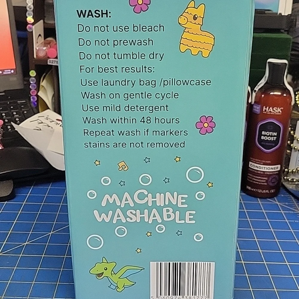 Skywin Doodle Dino Washable w Washable Markers Toy New in Box